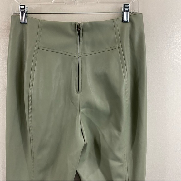 Free People We The Free Real Deal Slit Vegan Pants Seagrass Size 30 - Picture 6 of 14